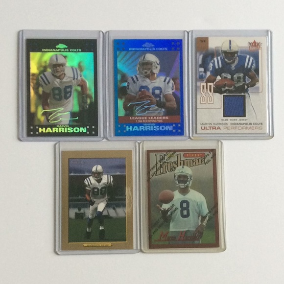 Topps Other - Marvin Harrison Indianapolis Colts Rookie Jersey